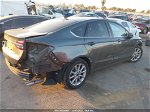 2017 Ford Fusion Se Gray vin: 3FA6P0HD1HR343236