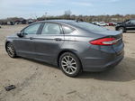 2017 Ford Fusion Se Gray vin: 3FA6P0HD1HR365639