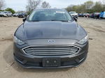 2017 Ford Fusion Se Gray vin: 3FA6P0HD1HR365639