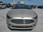 2017 Ford Fusion Se Tan vin: 3FA6P0HD1HR395837