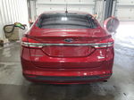 2017 Ford Fusion Se Maroon vin: 3FA6P0HD1HR413639