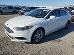 2018 Ford Fusion Se Белый vin: 3FA6P0HD1JR198124