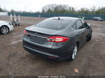 2018 Ford Fusion Se Gray vin: 3FA6P0HD1JR259326