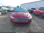 2018 Ford Fusion Se Красный vin: 3FA6P0HD1JR267054