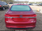 2018 Ford Fusion Se Red vin: 3FA6P0HD1JR267054