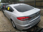 2019 Ford Fusion Se Silver vin: 3FA6P0HD1KR108357