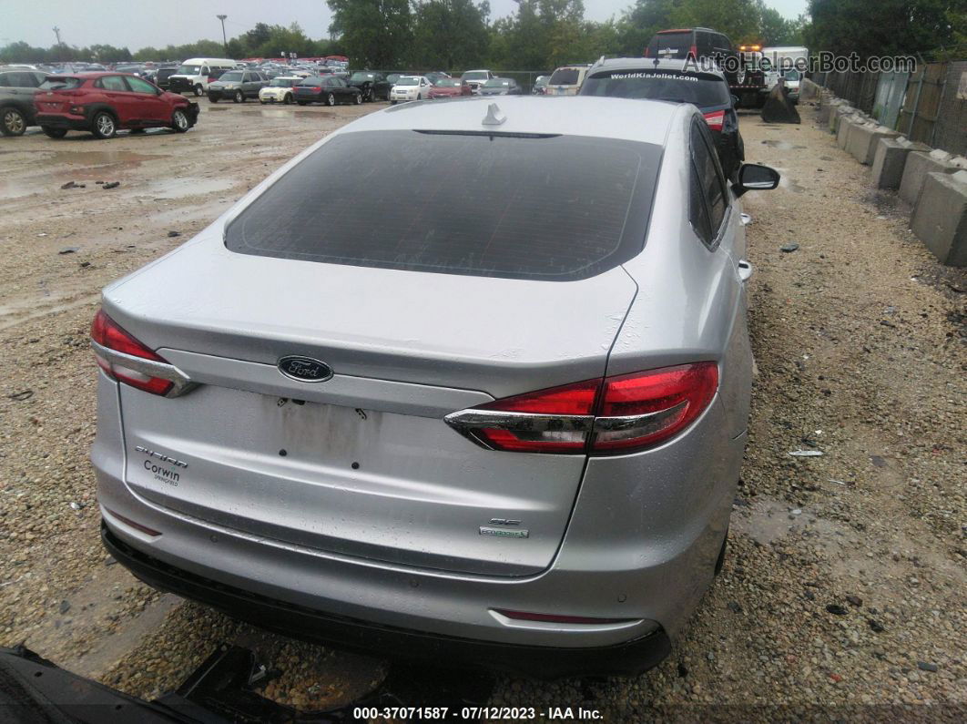 2019 Ford Fusion Se Серебряный vin: 3FA6P0HD1KR108357