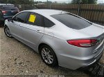 2019 Ford Fusion Se Silver vin: 3FA6P0HD1KR108357