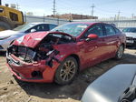 2019 Ford Fusion Se Red vin: 3FA6P0HD1KR110724