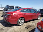 2019 Ford Fusion Se Red vin: 3FA6P0HD1KR110724