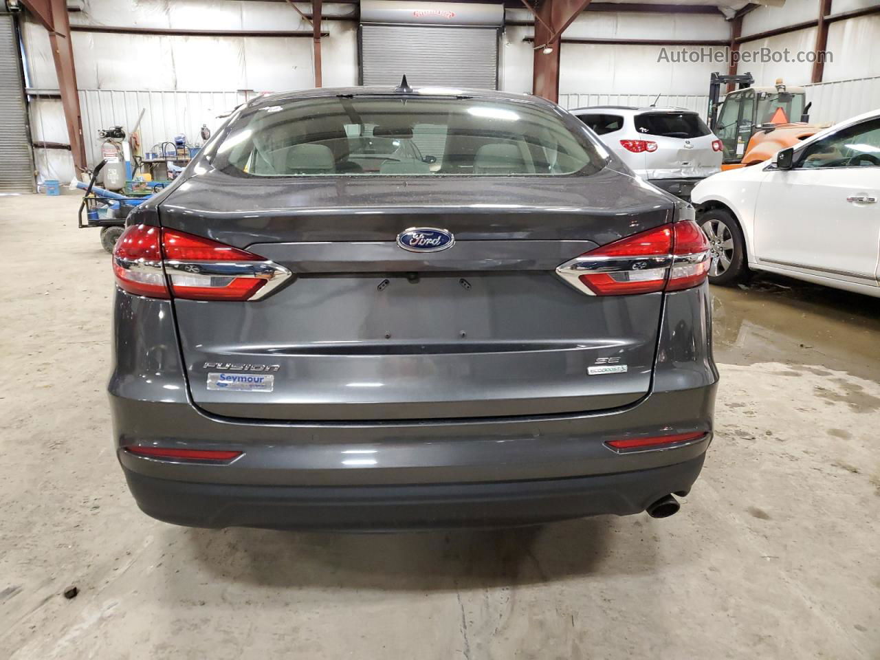 2019 Ford Fusion Se Угольный vin: 3FA6P0HD1KR169448