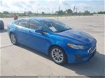 2019 Ford Fusion Se Blue vin: 3FA6P0HD1KR174956