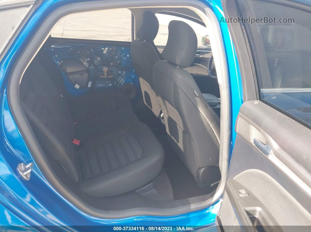 2019 Ford Fusion Se Blue vin: 3FA6P0HD1KR174956