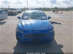 2019 Ford Fusion Se Синий vin: 3FA6P0HD1KR174956