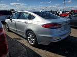 2019 Ford Fusion Se Silver vin: 3FA6P0HD1KR217563