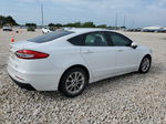 2019 Ford Fusion Se White vin: 3FA6P0HD1KR231608