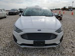 2019 Ford Fusion Se White vin: 3FA6P0HD1KR231608