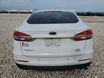 2019 Ford Fusion Se White vin: 3FA6P0HD1KR231608