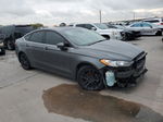 2019 Ford Fusion Se Серый vin: 3FA6P0HD1KR250496