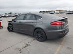 2019 Ford Fusion Se Gray vin: 3FA6P0HD1KR250496