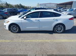 2019 Ford Fusion Se White vin: 3FA6P0HD1KR268853