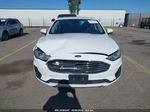 2019 Ford Fusion Se White vin: 3FA6P0HD1KR268853