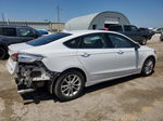 2020 Ford Fusion Se White vin: 3FA6P0HD1LR112605