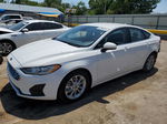 2020 Ford Fusion Se White vin: 3FA6P0HD1LR112605