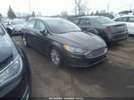 2020 Ford Fusion Se Gray vin: 3FA6P0HD1LR124687