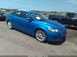 2020 Ford Fusion Se Blue vin: 3FA6P0HD1LR126651