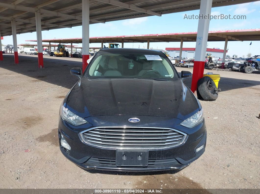 2020 Ford Fusion Se Black vin: 3FA6P0HD1LR134443