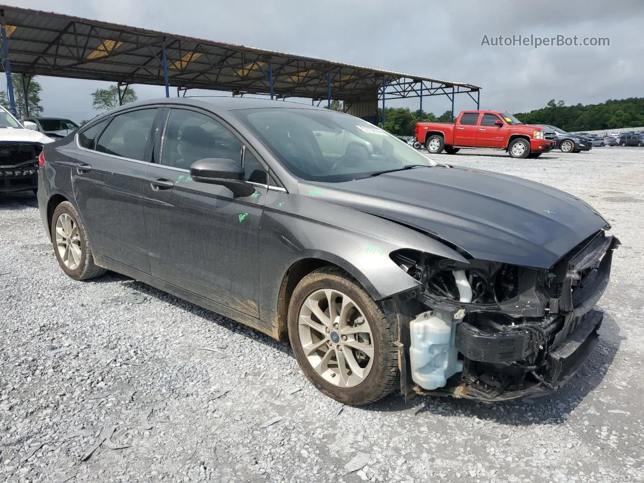 2020 Ford Fusion Se Charcoal vin: 3FA6P0HD1LR140517