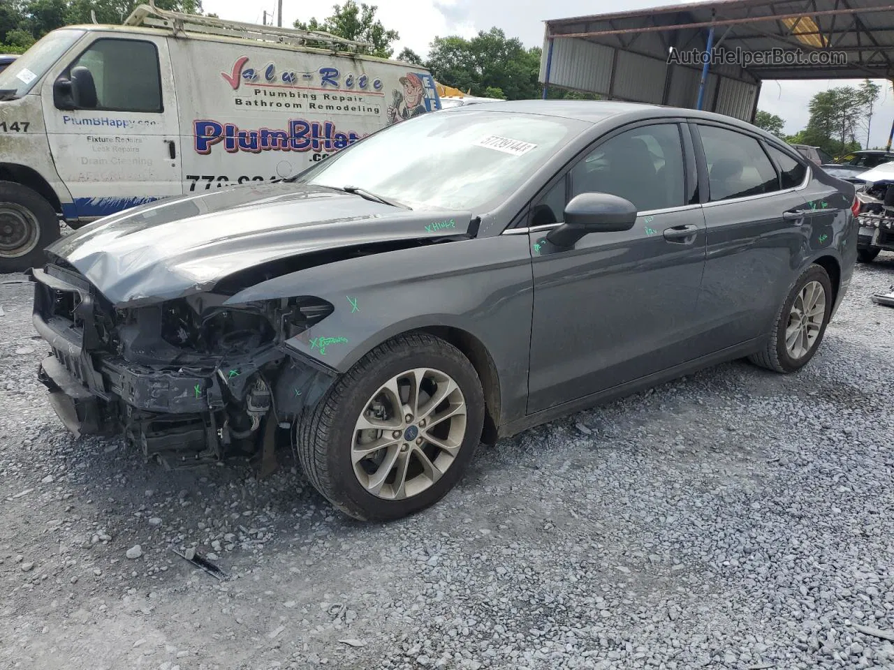 2020 Ford Fusion Se Charcoal vin: 3FA6P0HD1LR140517