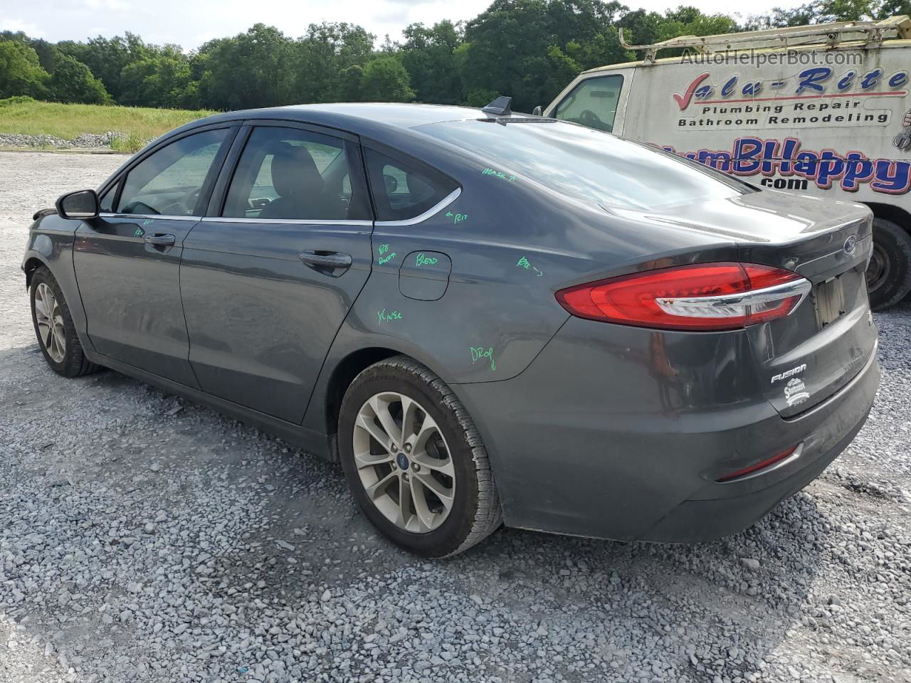 2020 Ford Fusion Se Charcoal vin: 3FA6P0HD1LR140517