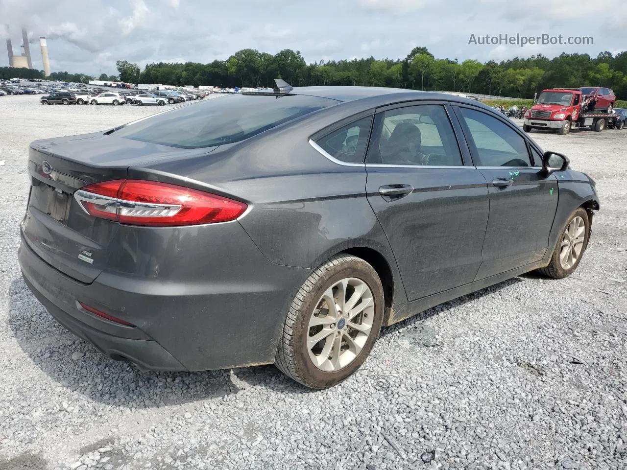 2020 Ford Fusion Se Charcoal vin: 3FA6P0HD1LR140517