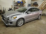 2020 Ford Fusion Se Silver vin: 3FA6P0HD1LR150741