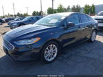 2020 Ford Fusion Se Синий vin: 3FA6P0HD1LR189619