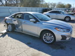 2020 Ford Fusion Se Silver vin: 3FA6P0HD1LR219766