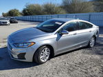 2020 Ford Fusion Se Silver vin: 3FA6P0HD1LR219766