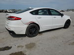 2020 Ford Fusion Se White vin: 3FA6P0HD1LR235241