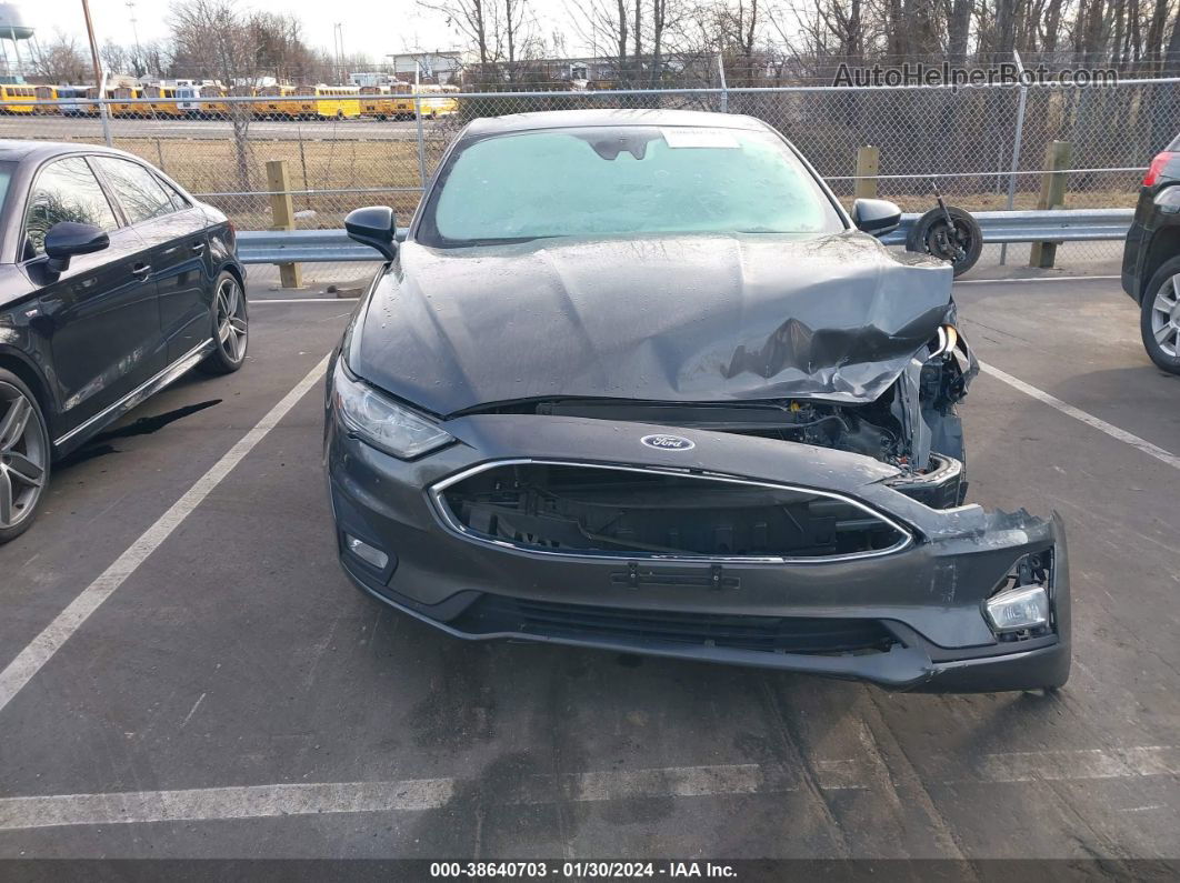 2020 Ford Fusion Se Серый vin: 3FA6P0HD1LR249463