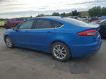 2020 Ford Fusion Se Blue vin: 3FA6P0HD1LR259457