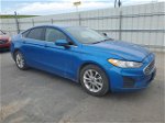 2020 Ford Fusion Se Blue vin: 3FA6P0HD1LR259457
