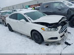 2014 Ford Fusion Se White vin: 3FA6P0HD2ER159029