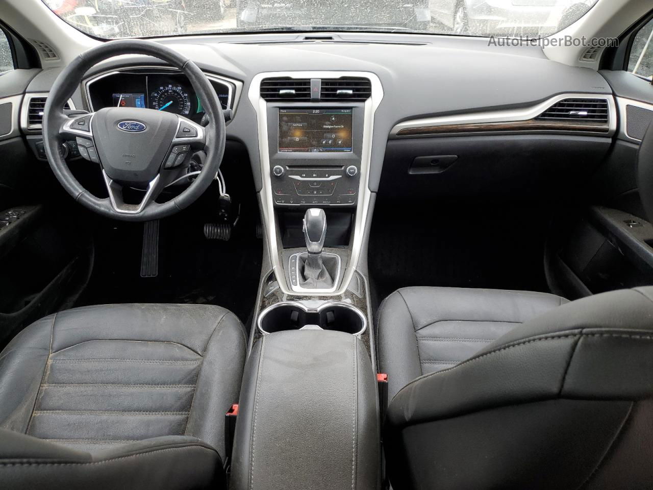 2014 Ford Fusion Se Черный vin: 3FA6P0HD2ER233968