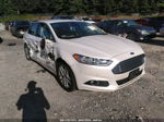 2014 Ford Fusion Se White vin: 3FA6P0HD2ER303033