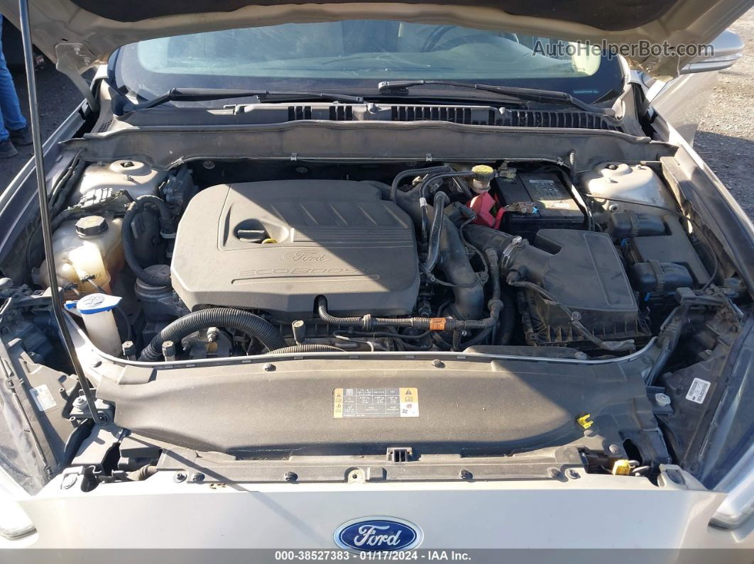 2015 Ford Fusion Se Бежевый vin: 3FA6P0HD2FR161008