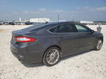 2015 Ford Fusion Se Gray vin: 3FA6P0HD2FR244311