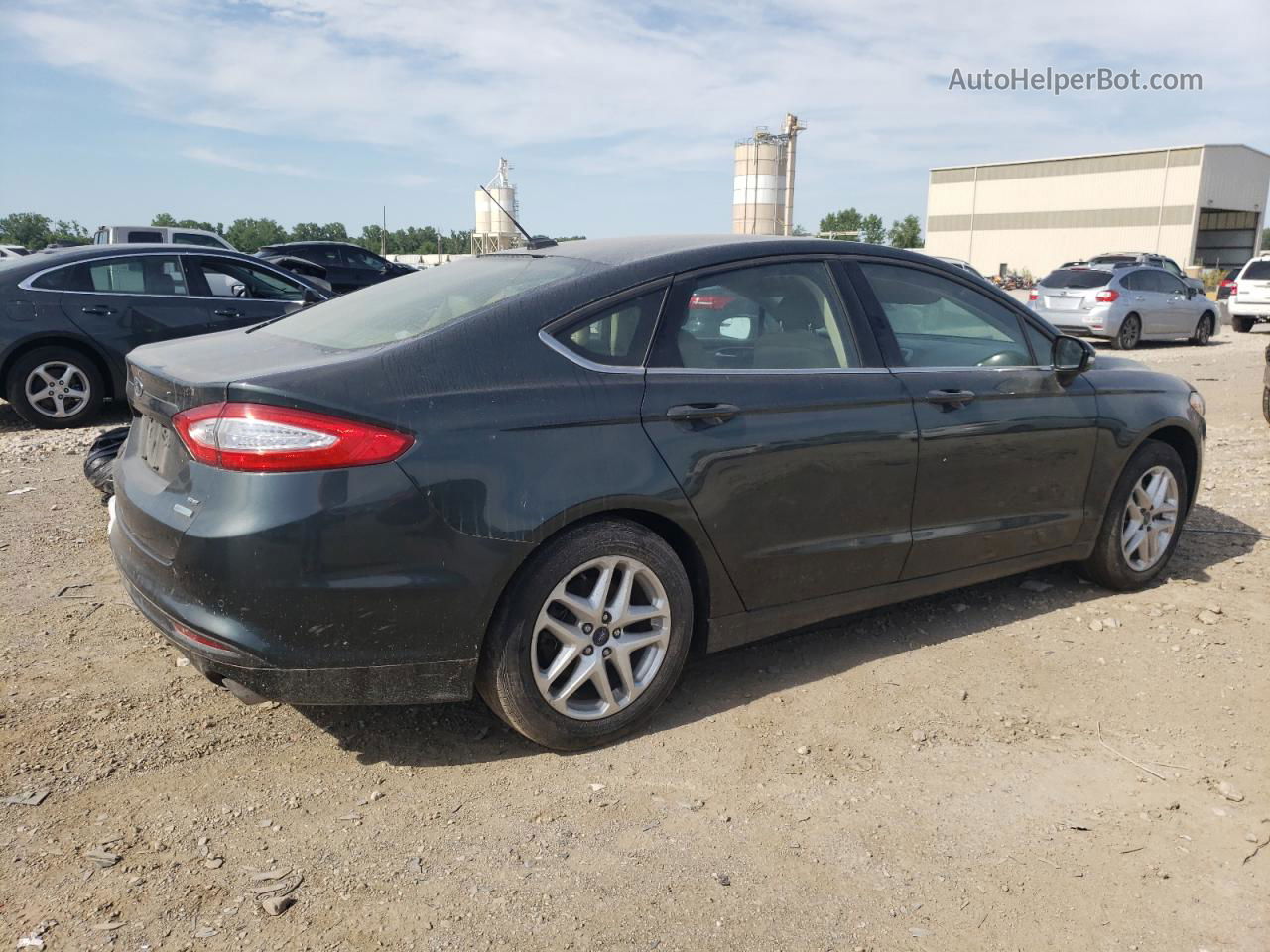 2015 Ford Fusion Se Серый vin: 3FA6P0HD2FR279589