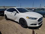 2016 Ford Fusion Se White vin: 3FA6P0HD2GR313127